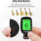 Donner DT-2 Afinador Cromático de Clip Multi Instrumento con Pantalla Giratoria Pila Incluida EC814 - Miniatura 4