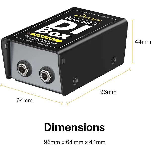 Donner Special-I Caja Directa Pasiva Mono con Transformador y Ground Lift EC1281 2