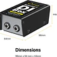 Donner Special-I Caja Directa Pasiva Mono con Transformador y Ground Lift EC1281 - Miniatura 2