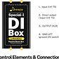 Donner Special-I Caja Directa Pasiva Mono con Transformador y Ground Lift EC1281 - Miniatura 4