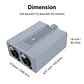 Donner EM2 Amplificador de Audífonos In-Ear Estéreo Recargable con Dos Entradas Independientes EC1302 - Miniatura 6