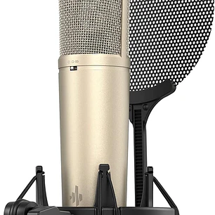 Donner DC87 Micrófono Condensador de Estudio Multipatrón con Diafragma de 25,4 mm EC2802