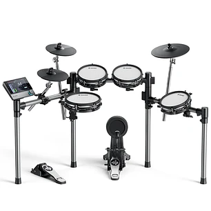 Donner BEAT Batería Electrónica de Malla con Ride Triple Zona y Módulo con Pantalla Táctil EC6983