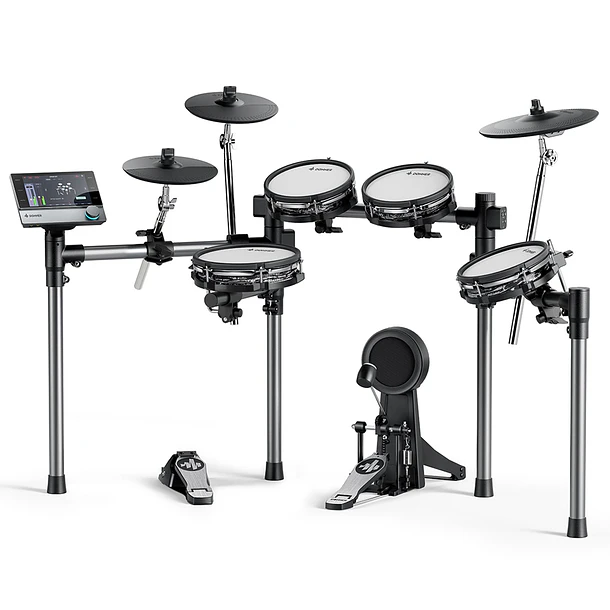Donner BEAT Batería Electrónica de Malla con Ride Triple Zona y Módulo con Pantalla Táctil EC6983 10