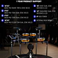 Donner BACKBEAT Batería Electrónica con Pantalla Táctil de 7 Pulgadas Luces LED y Bluetooth EC6878 - Miniatura 3