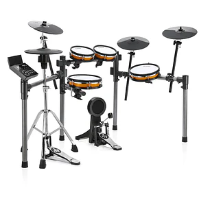 Donner Groove Ultra Batería Electrónica con Pads de Malla Doble Zona e Hi-Hat Independiente de 12 Pulgadas EC7248