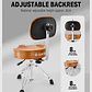 Donner DHT-250 Sillín de Batería Hidráulico Tipo Moto con Respaldo Ajustable EC6642 - Miniatura 2