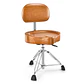 Donner DHT-250 Sillín de Batería Hidráulico Tipo Moto con Respaldo Ajustable EC6642 - Miniatura 8