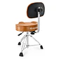 Donner DHT-250 Sillín de Batería Hidráulico Tipo Moto con Respaldo Ajustable EC6642 - Miniatura 10