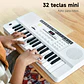 Donner DEK-32 Teclado Electrónico de 32 Mini Teclas para Niños y Principiantes Blanco EC7497 - Miniatura 5