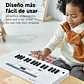 Donner DEK-32 Teclado Electrónico de 32 Mini Teclas para Niños y Principiantes Blanco EC7497 - Miniatura 6