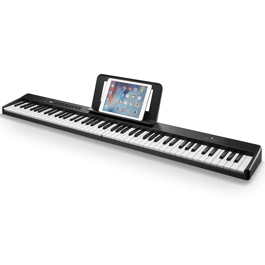 Donner DP-10 Piano Digital Plegable 88 Teclas Semipesadas Ultracompacto con Bluetooth EC6856 2