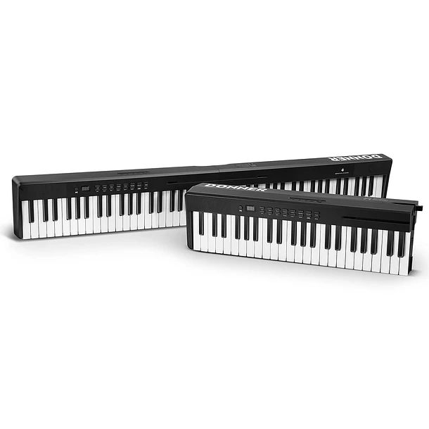 Donner DP-10 Piano Digital Plegable 88 Teclas Semipesadas Ultracompacto con Bluetooth EC6856 14