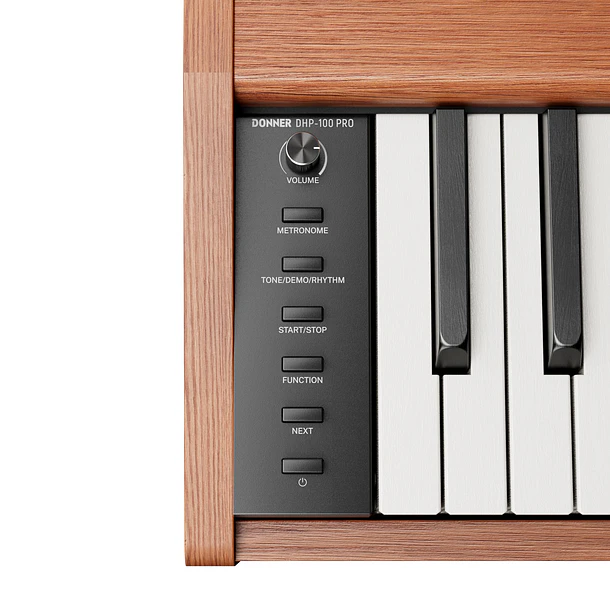 Donner DHP-100 PRO Piano Digital 88 Teclas con Mueble y 3 Pedales Madera EC7464 3