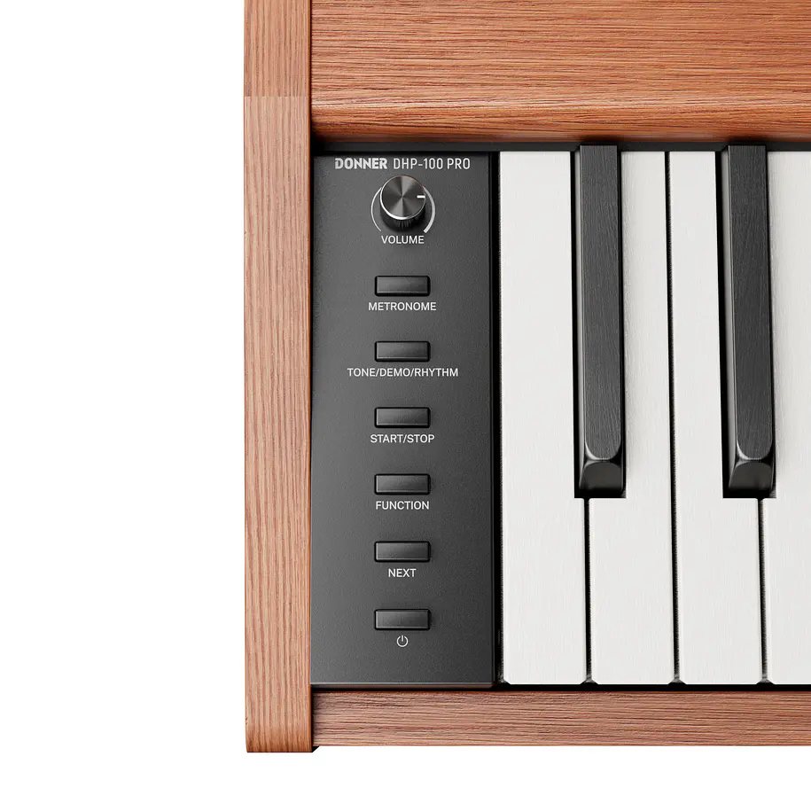 Donner DHP-100 PRO Piano Digital 88 Teclas con Mueble y 3 Pedales Madera EC7464 3