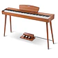 Donner DHP-100 PRO Piano Digital 88 Teclas con Mueble y 3 Pedales Madera EC7464 - Miniatura 4