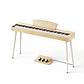 Donner DHP-100 PRO Piano Digital 88 Teclas con Mueble y 3 Pedales Beige EC7462 - Miniatura 2