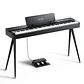 Donner OURA S100 Piano Digital 88 Teclas Acción de Martillo Graduada con Mueble Negro EC7134 - Miniatura 2