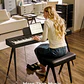 Donner OURA S100 Piano Digital 88 Teclas Acción de Martillo Graduada con Mueble Negro EC7134 - Miniatura 10