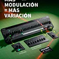 Donner ESSENTIAL L1 Sintetizador Analógico Monofónico con Secuenciador de 64 Pasos y CV/GATE EC7075 - Miniatura 4