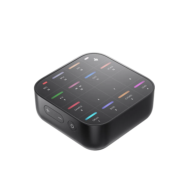 Donner MEDO Sintetizador Portátil con Sampler Looper y Parlante Integrado 16 Pads EC6764 11