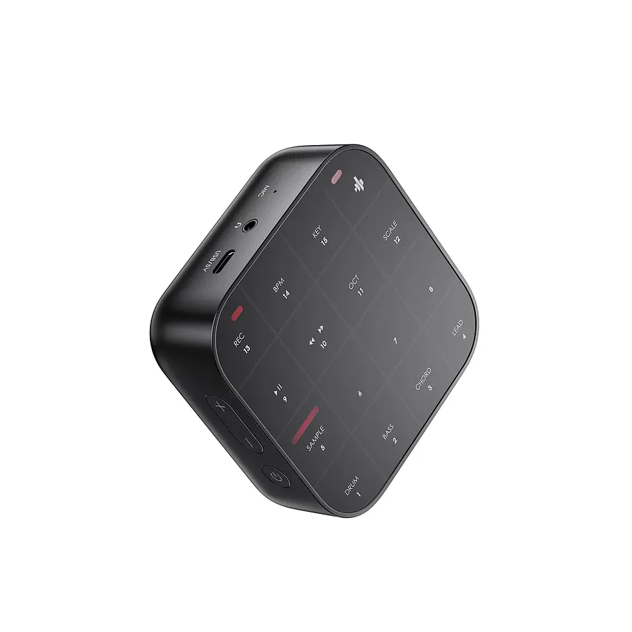 Donner MEDO Sintetizador Portátil con Sampler Looper y Parlante Integrado 16 Pads EC6764 13