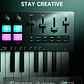 Donner STARRYKEY-37 PLAY Controlador MIDI 37 Teclas con 128 Sonidos FM 16 Pads y Conexión Inalámbrica EC7177 - Thumbnail 9