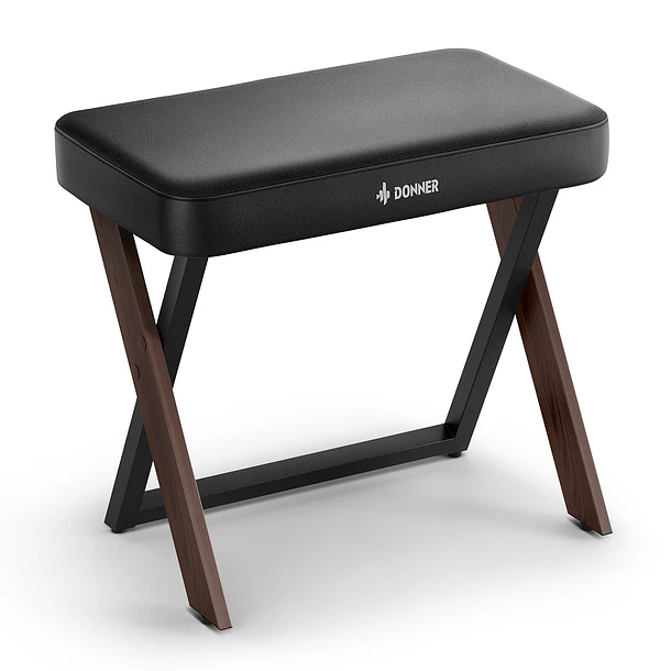 Donner DKB-300 Banco para Piano con Cojín Acolchado de 8 cm Nogal EC7089 1