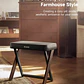 Donner DKB-300 Banco para Piano con Cojín Acolchado de 8 cm Nogal EC7089 - Miniatura 6