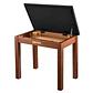 Donner DKB-10 Banco para Piano de Madera Maciza con Almacenamiento Marrón EC6634 - Miniatura 1