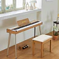 Donner DDP-60 Piano Digital Vertical 88 Teclas Semipesadas con 3 Pedales Natural EC6680 - Miniatura 11