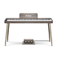 Donner DDP-60 Piano Digital Vertical 88 Teclas Semipesadas con 3 Pedales Gris Clásico EC6787 - Miniatura 2