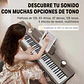 Donner DDP-60 Piano Digital Vertical 88 Teclas Semipesadas con 3 Pedales Gris Clásico EC6787 - Miniatura 5