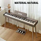 Donner DDP-60 Piano Digital Vertical 88 Teclas Semipesadas con 3 Pedales Gris Clásico EC6787 - Miniatura 9
