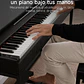 Donner OURA S300 Piano Digital 88 Teclas Acción de Martillo Graduada con Mueble y Bluetooth EC7135 - Miniatura 3