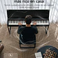 Donner OURA S300 Piano Digital 88 Teclas Acción de Martillo Graduada con Mueble y Bluetooth EC7135 - Miniatura 9