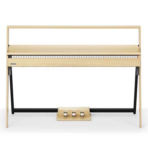 Donner OURA R300 Piano Digital 88 Teclas Acción de Martillo Graduada con Mueble Madera Clara EC7132 7