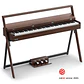 Donner OURA R300 Piano Digital 88 Teclas Acción de Martillo Graduada con Mueble Nogal EC7133 - Thumbnail 1