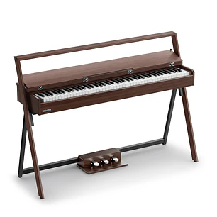 Donner OURA R300 Piano Digital 88 Teclas Acción de Martillo Graduada con Mueble Nogal EC7133