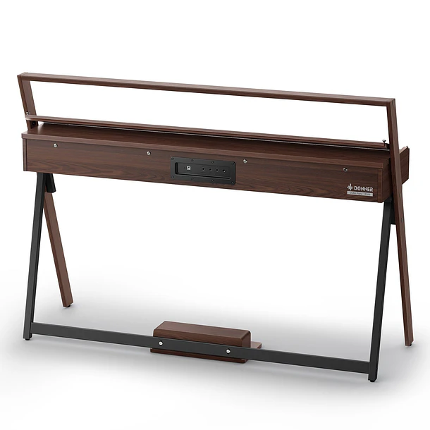 Donner OURA R300 Piano Digital 88 Teclas Acción de Martillo Graduada con Mueble Nogal EC7133 5