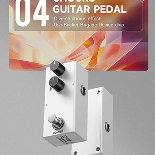Donner EMBARK 04 CHO Pedal Chorus Análogo con Carcasa Personalizable EC7101