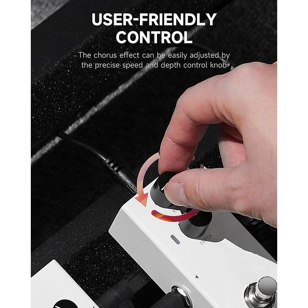 Donner EMBARK 04 CHO Pedal Chorus Análogo con Carcasa Personalizable EC7101 6