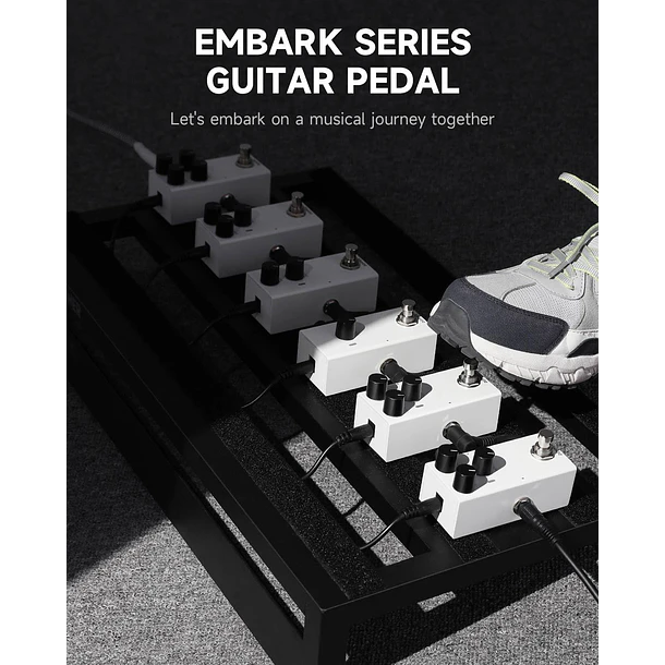 Donner EMBARK 04 CHO Pedal Chorus Análogo con Carcasa Personalizable EC7101 7