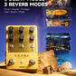 Donner VERSA Yellow Fall II Pedal Delay y Reverb Estéreo con 9 Combinaciones EC6926 - Miniatura 2