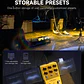 Donner VERSA Yellow Fall II Pedal Delay y Reverb Estéreo con 9 Combinaciones EC6926 - Miniatura 4