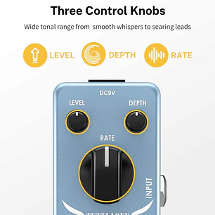 Donner Tutti Love Pedal Chorus Análogo para Guitarra y Bajo EC744