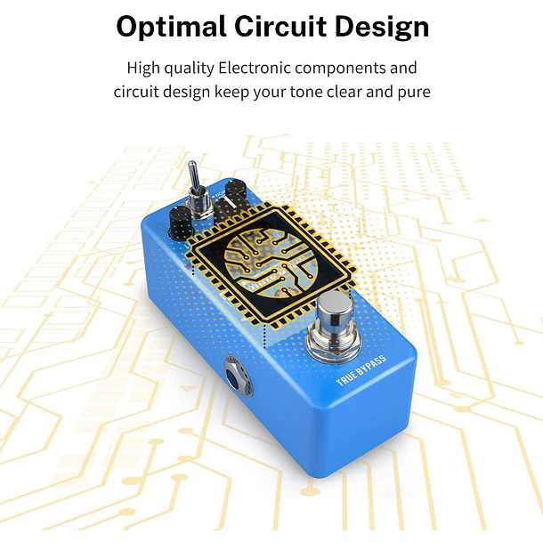 Donner Ultimate Comp Pedal Compresor Análogo Óptico EC888 5