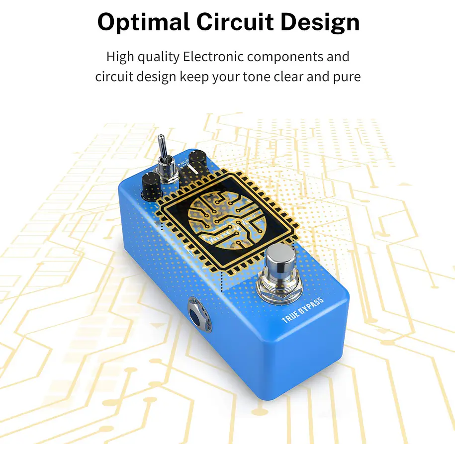 Donner Ultimate Comp Pedal Compresor Análogo Óptico EC888 5