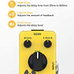 Donner Yellow Fall Pedal Delay Análogo True Bypass EC748 - Thumbnail 1