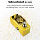 Donner Yellow Fall Pedal Delay Análogo True Bypass EC748 - Thumbnail 4